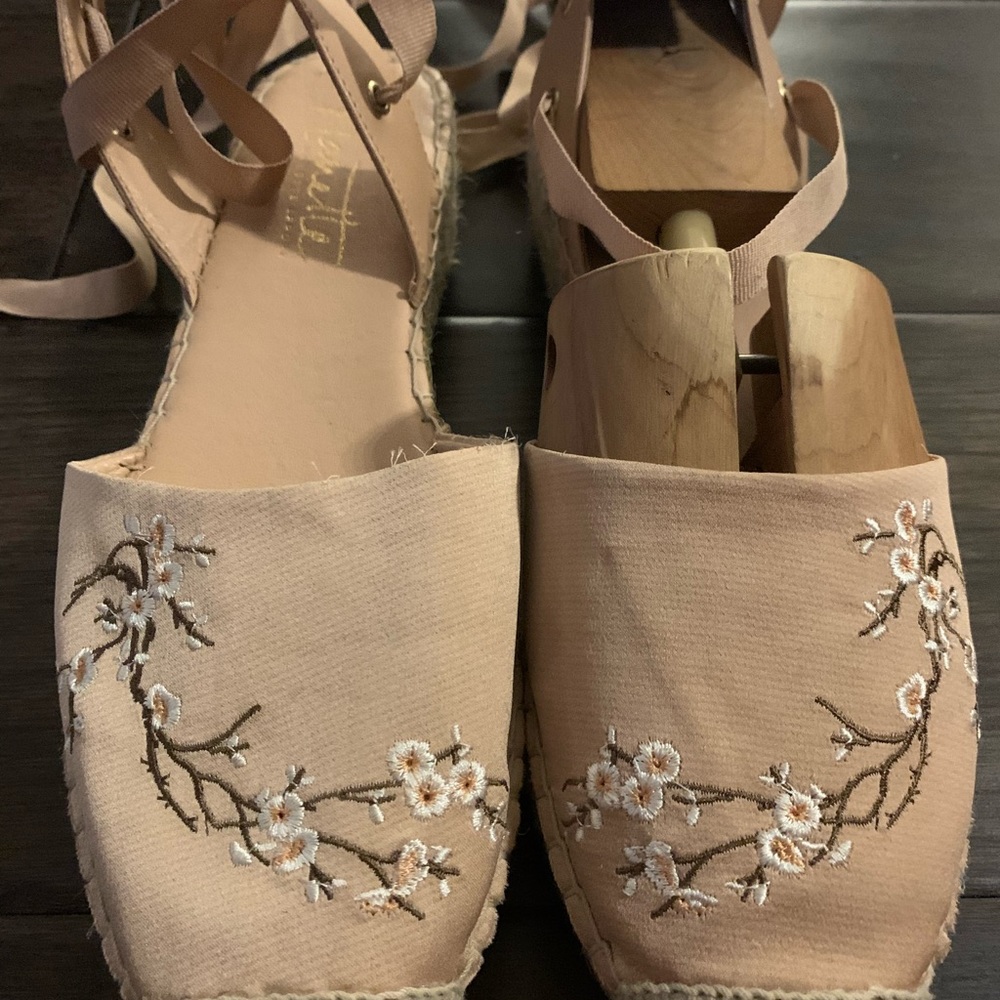 floral espadrilles
